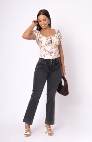 JEANS-FLARE ROSELIA GRISS