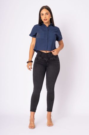 JEANS SKINNY ROSMIRA GRISS